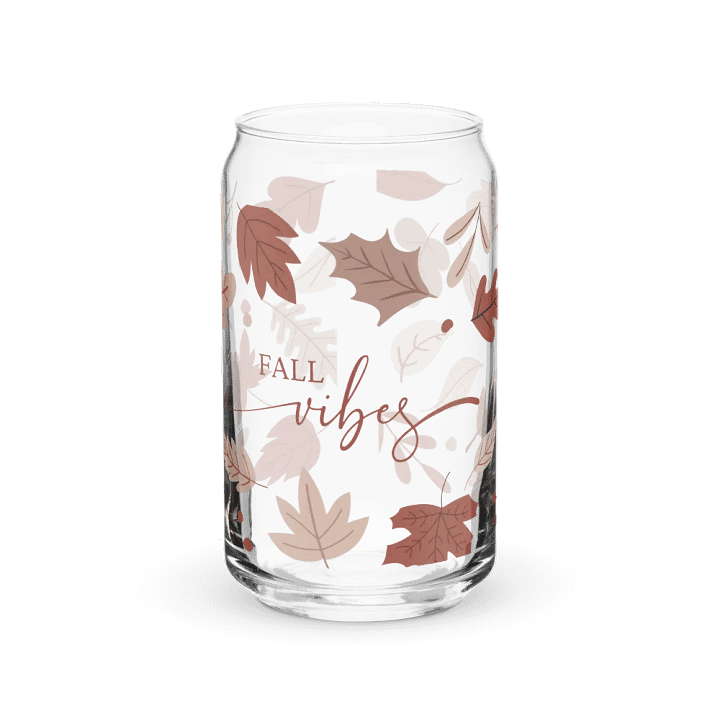 Fall Vibes Sipper Glass product image (2)