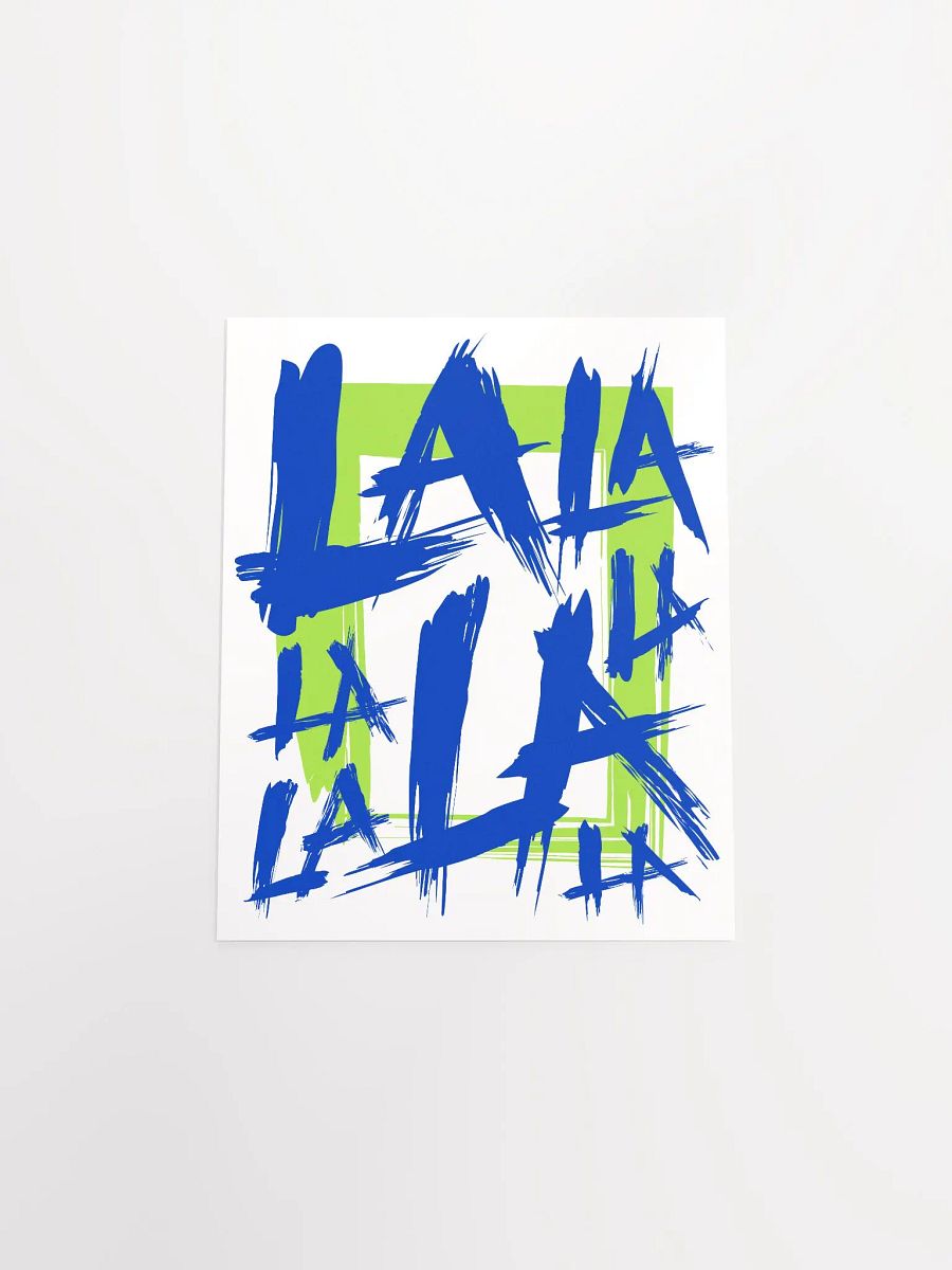 La La La Matte Paper Poster product image (24)