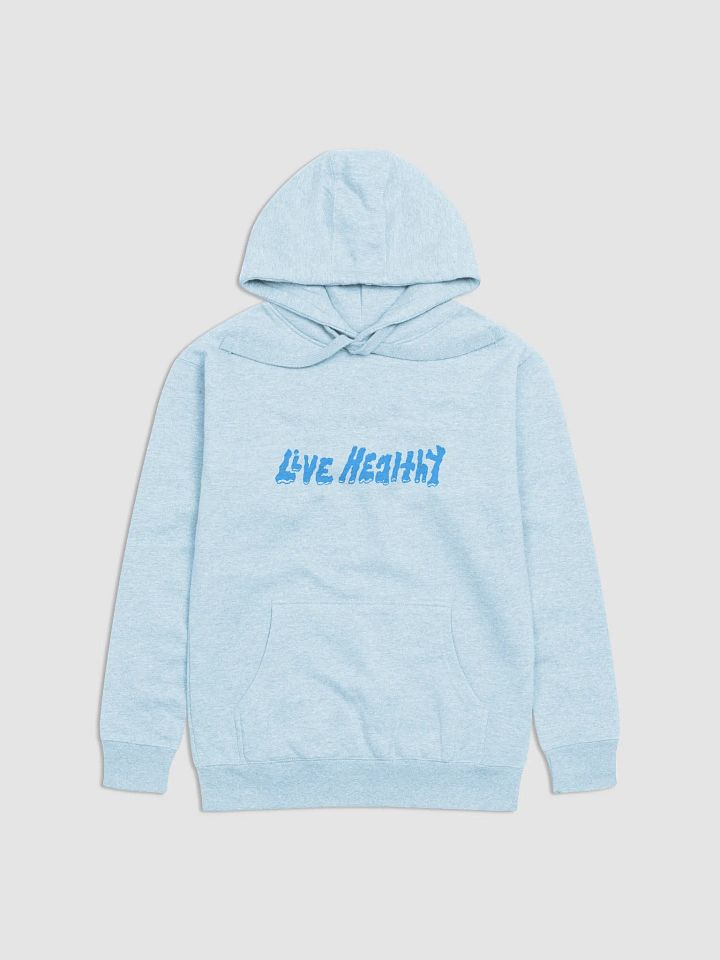 Live Healthy bb blue hoodie product image (1)