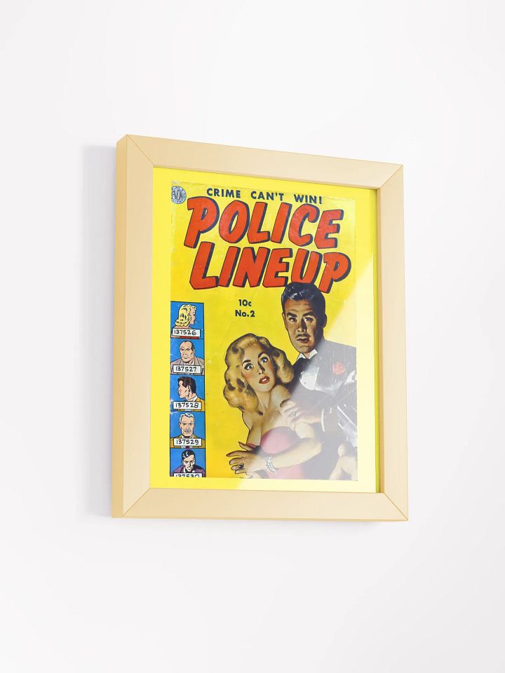 Retro Crime Can't Win Poster product image (29)