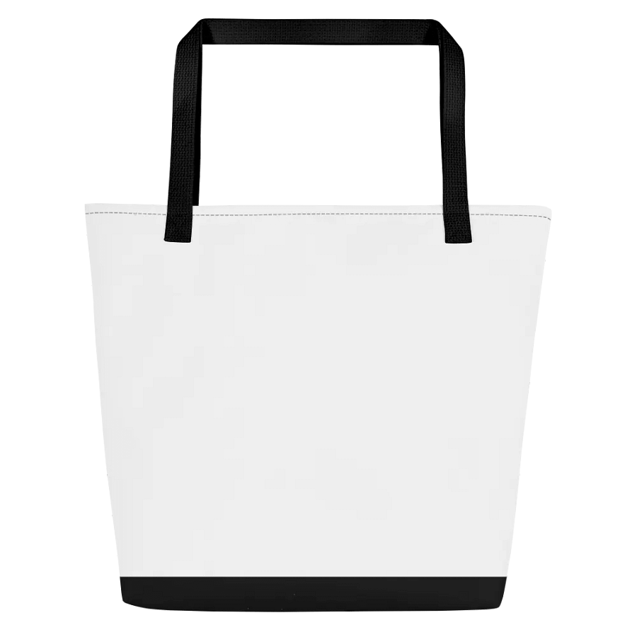 skull candy flowers tote bag product image (2)
