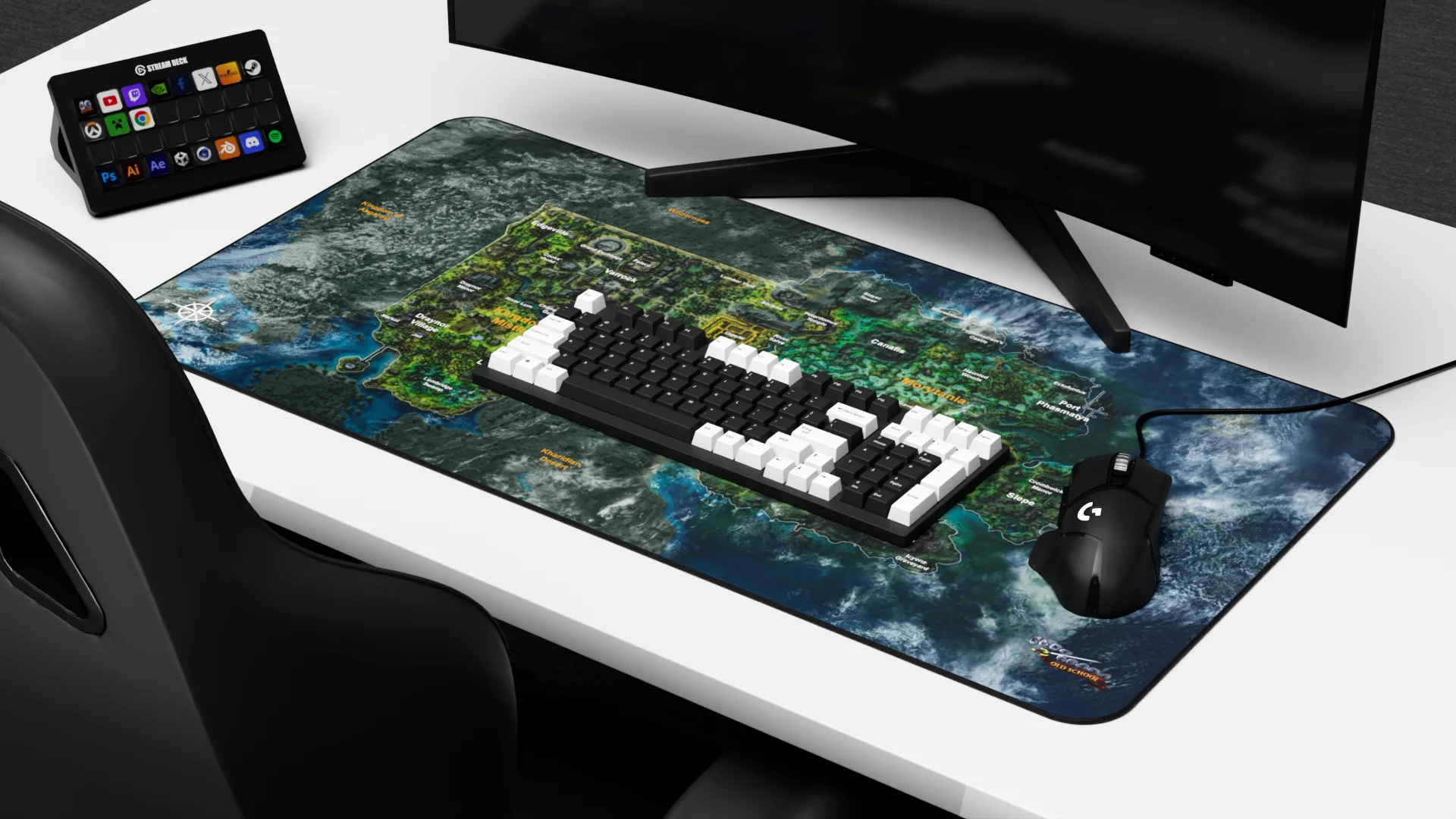 OSRS Misthalin & Morytania Desk Mat product image (3)