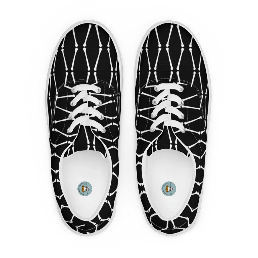 Skeleton Party Canvas Shoes product image (1)