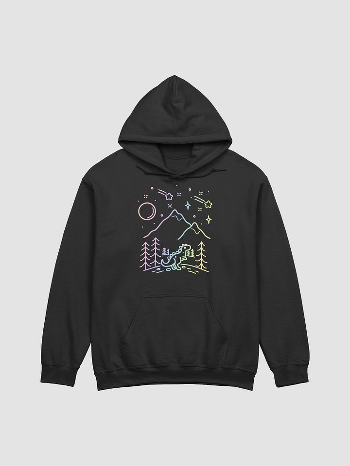 Stargazing Dino Hoodie (Pastel) product image (1)