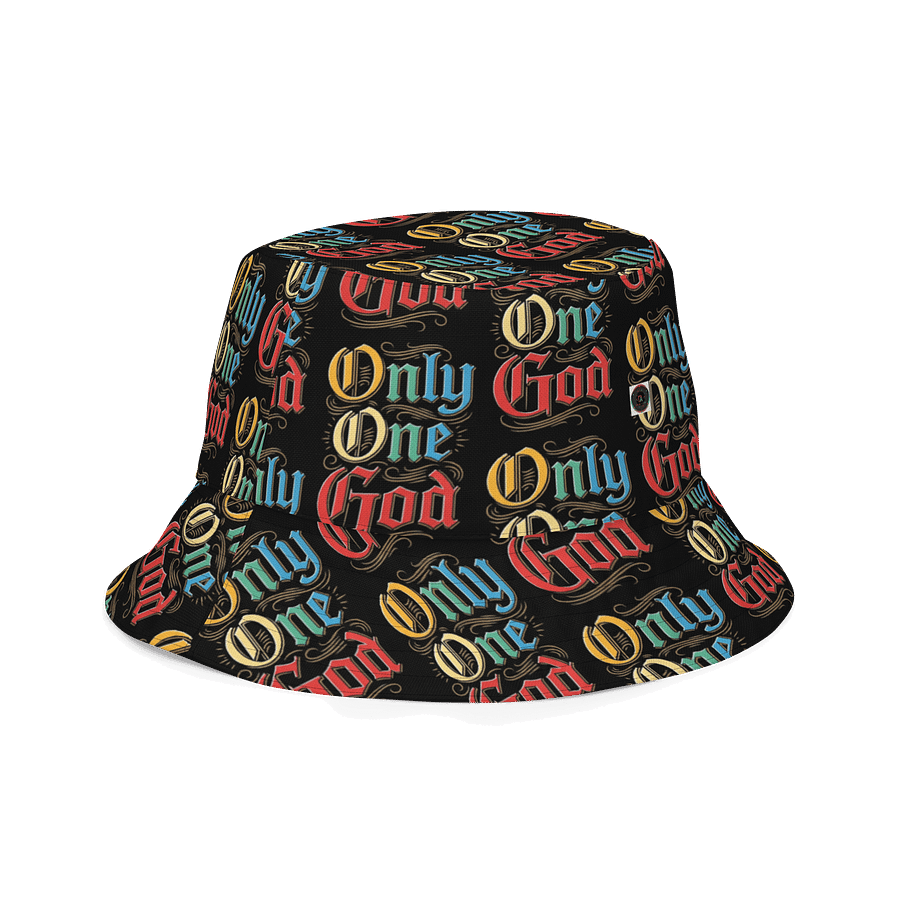 Only One God Bucket Hat By Chilly Palmer D.C.E.L. product image (5)