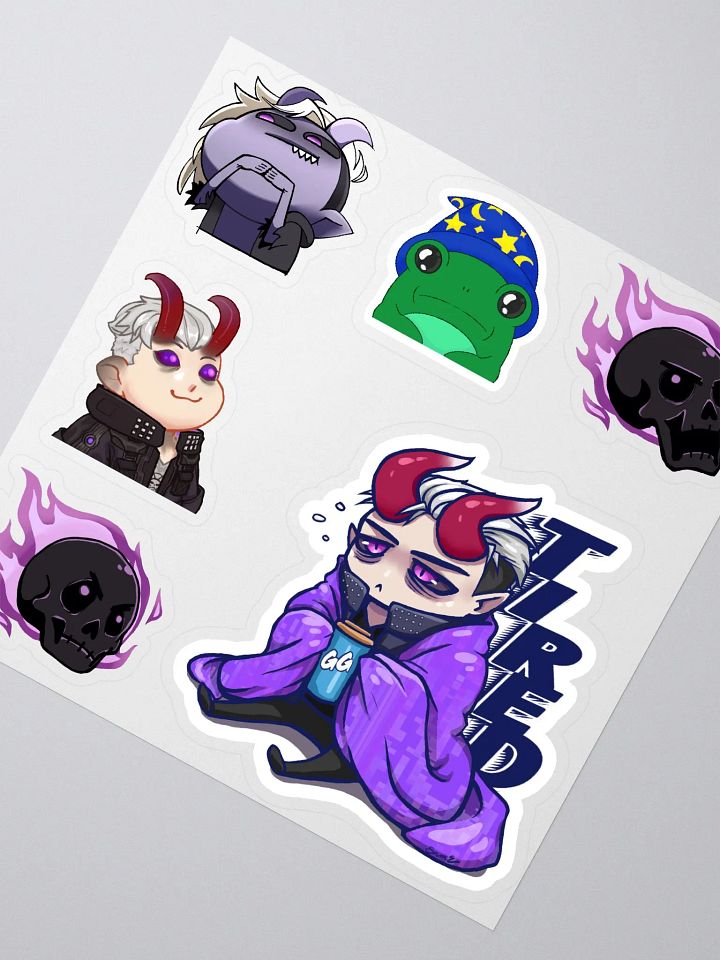 The Nexus STICKER SHEET product image (2)