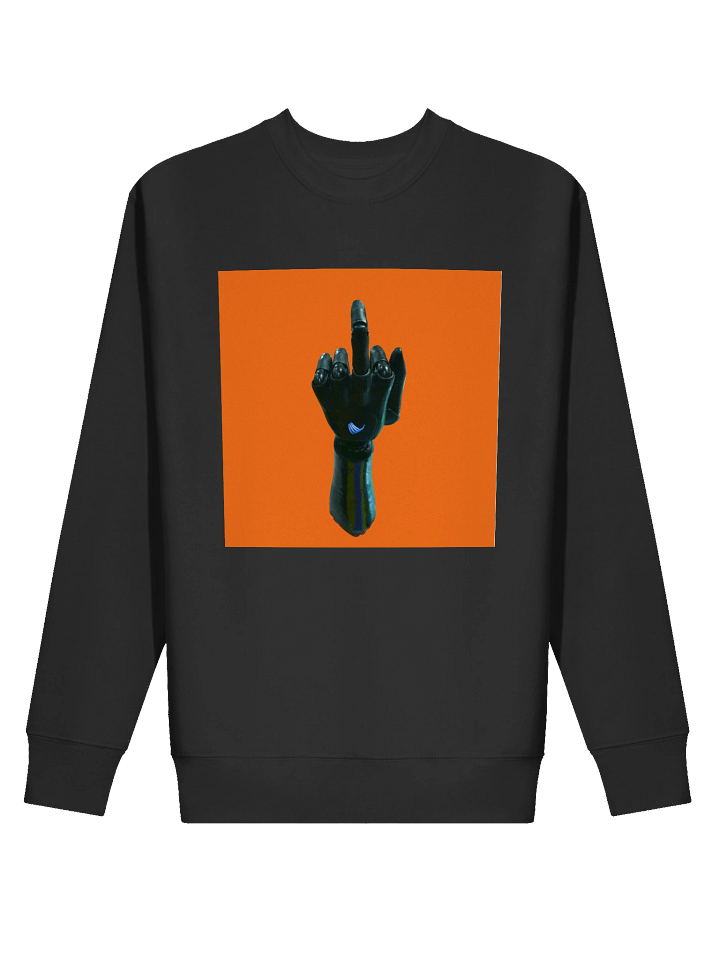 Middle finger premium sweater - black product image (2)