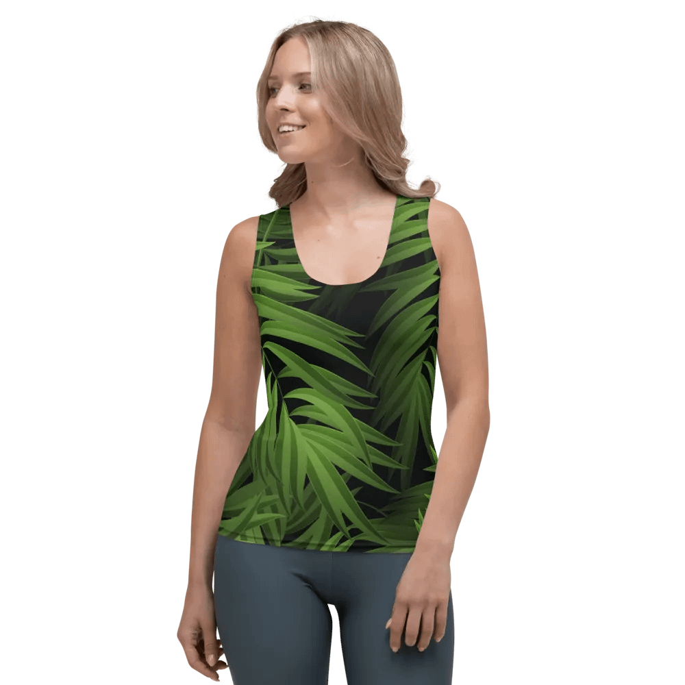 Ethereal Fern All-Over Print Women's Tank Top product image (1)