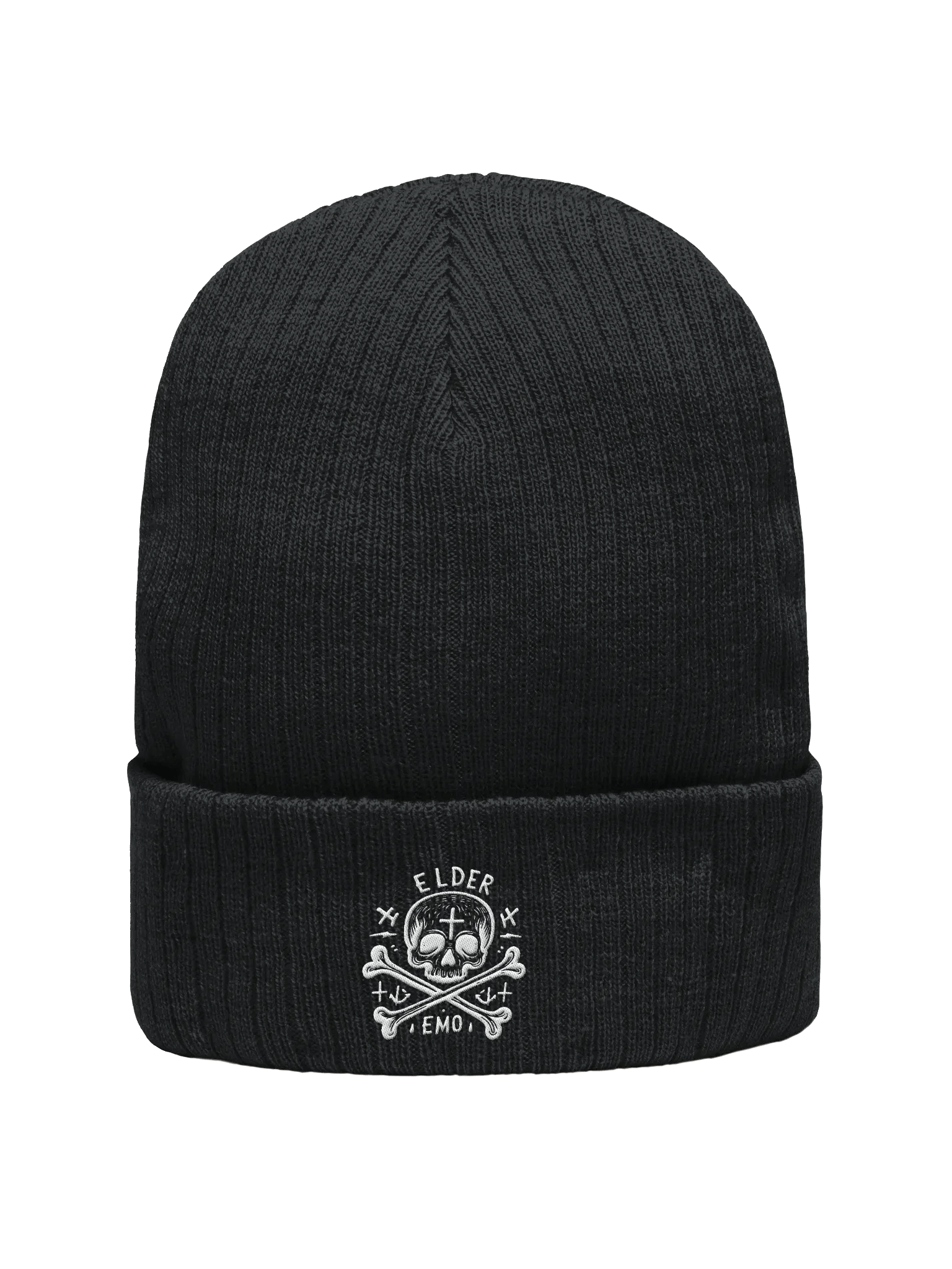 Elder Emos Unite Skull and Crossbones Beanie product image (1)