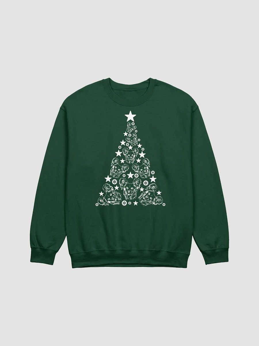 Chinese Crested Dog Christmas Tree Sweatshirt Design for Chinese Crested Dog Paw-rents product image (13)