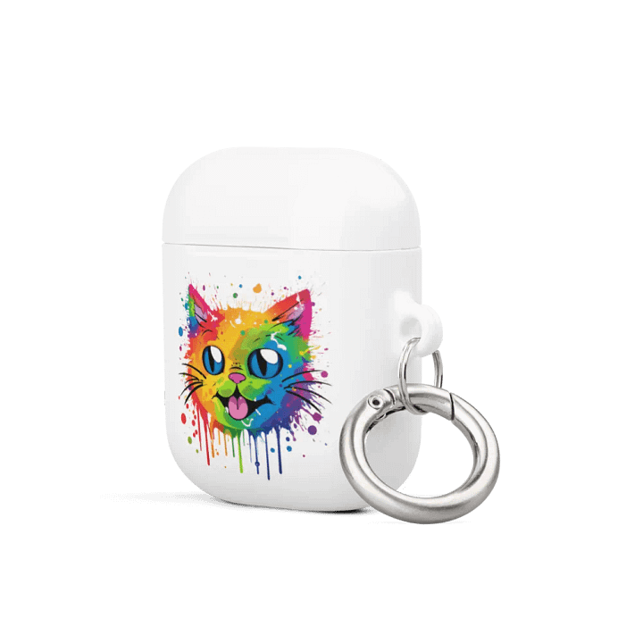 Splat Cat AirPods Gen1 and Gen2 Case product image (2)