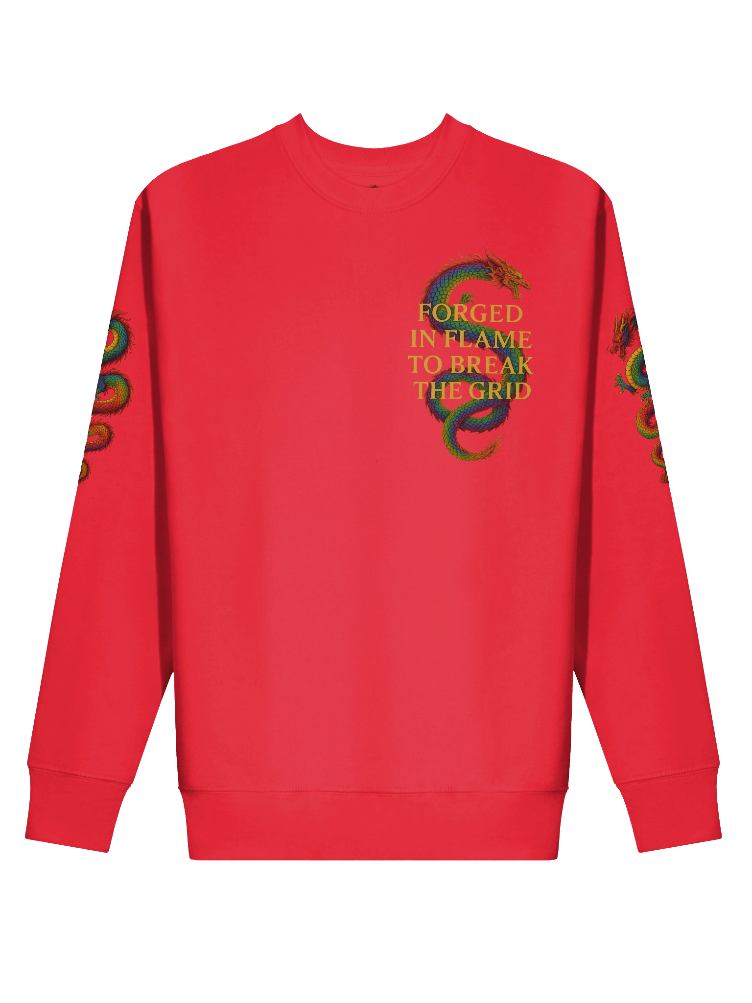 🐉 Colourful Dragon – Premium Flame Hoodie Luxury loungewear. Soul-coded armour. product image (73)