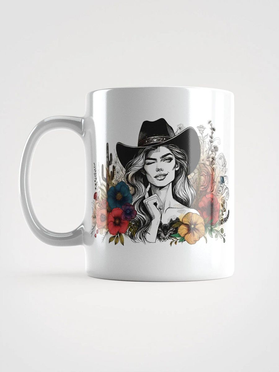 Woman In Wild West Blooms Mug product image (2)