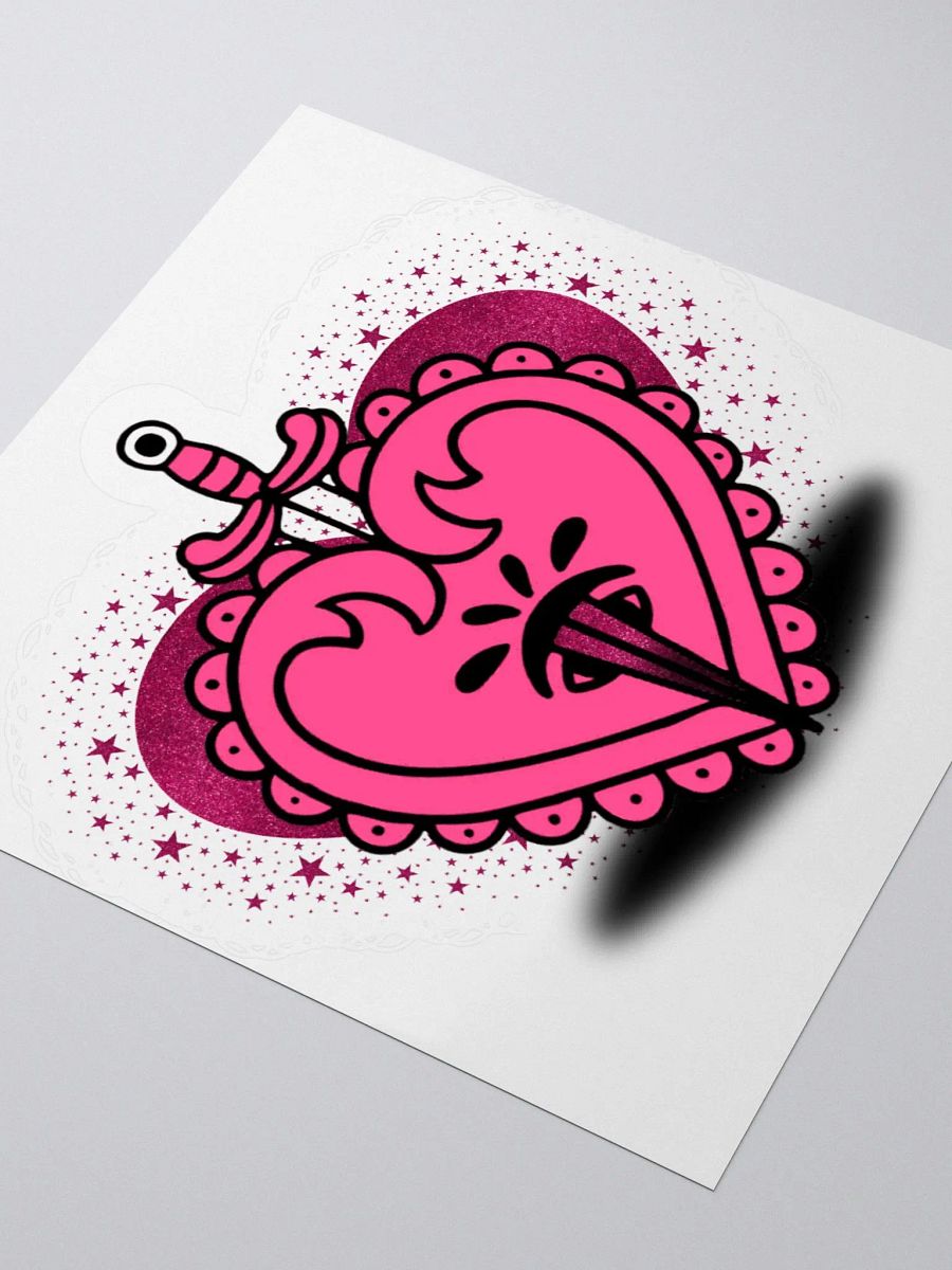 Heartbreak Warrior Stickers product image (9)
