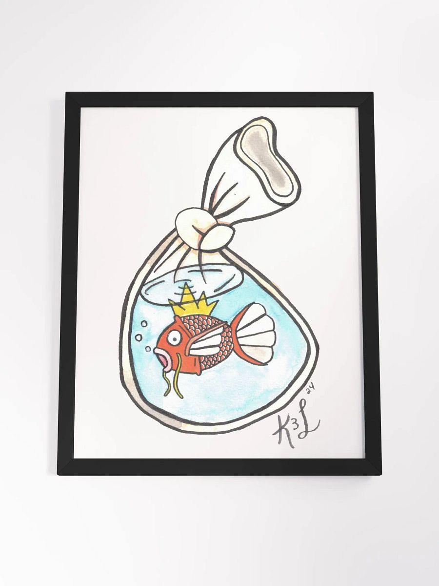 Feesh In Bag Framed Print Large Sizes product image (10)
