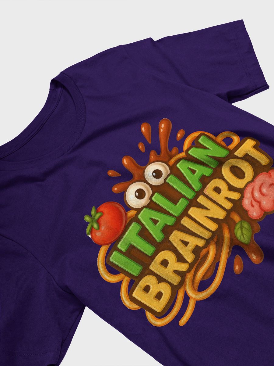 Italian Brainrot Logo Soft T-Shirt product image (26)