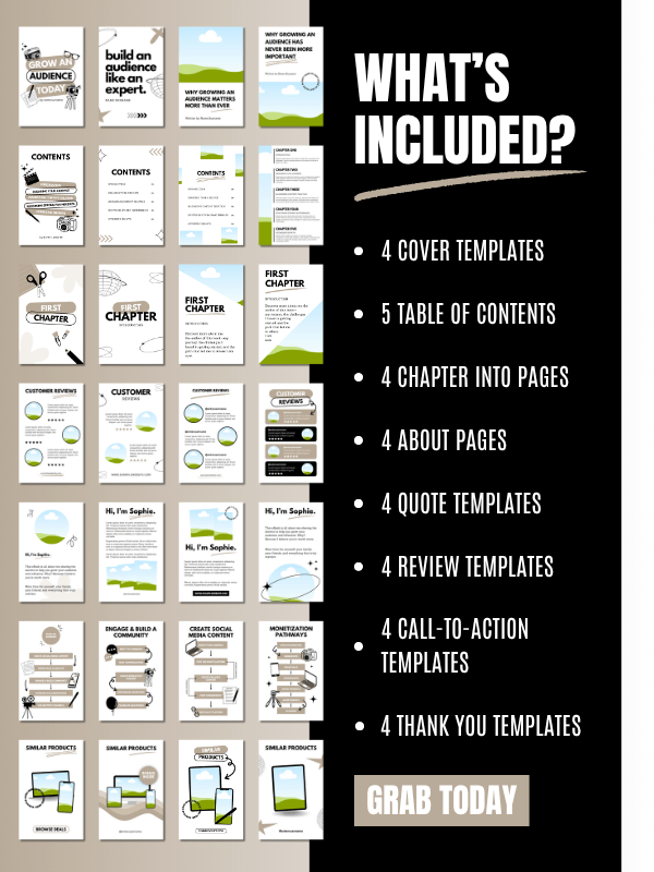 MRR/PLR Editable eBook Template in Canva product image (2)