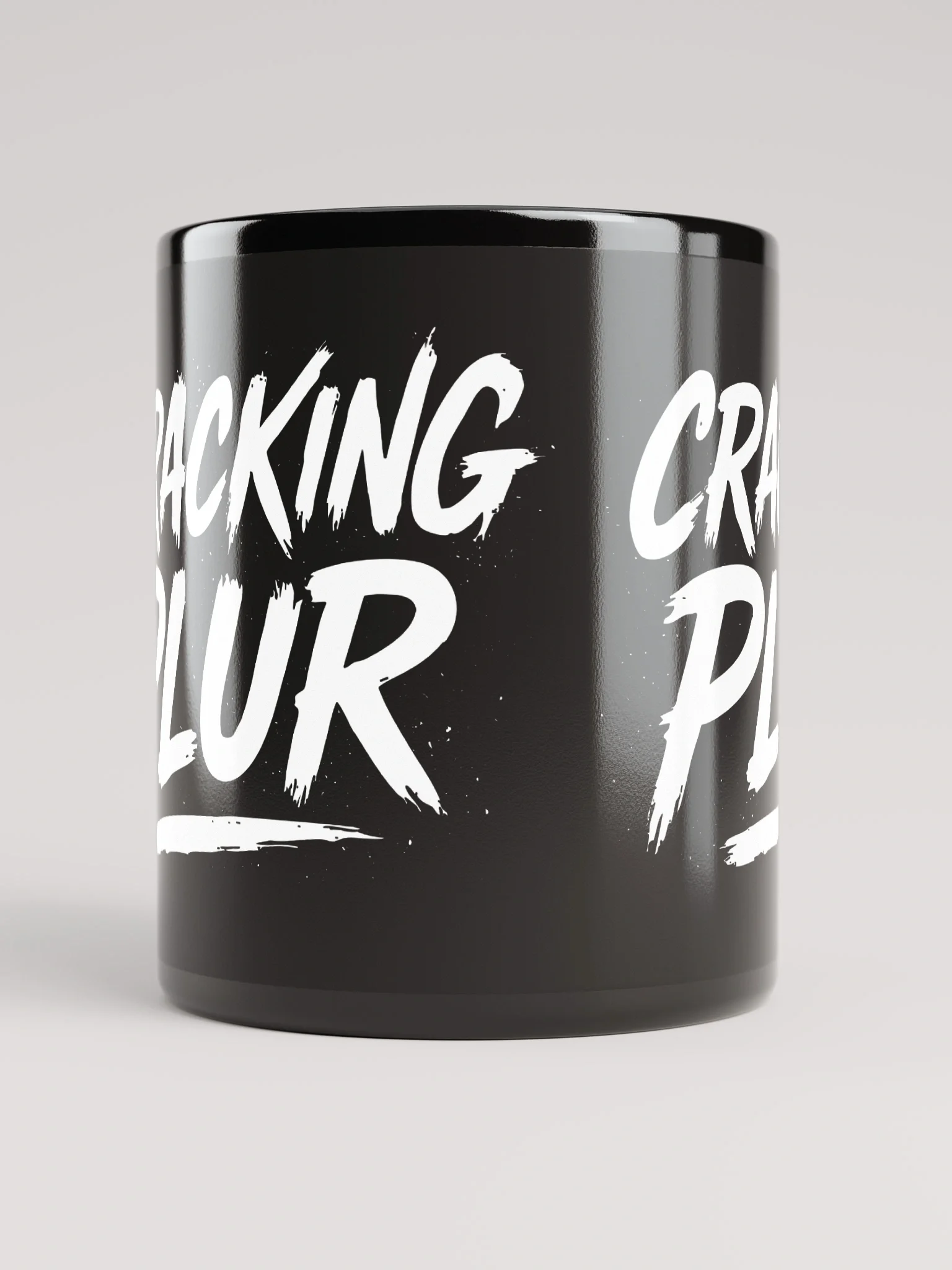 Cracking Plur Black Mug! product image (5)