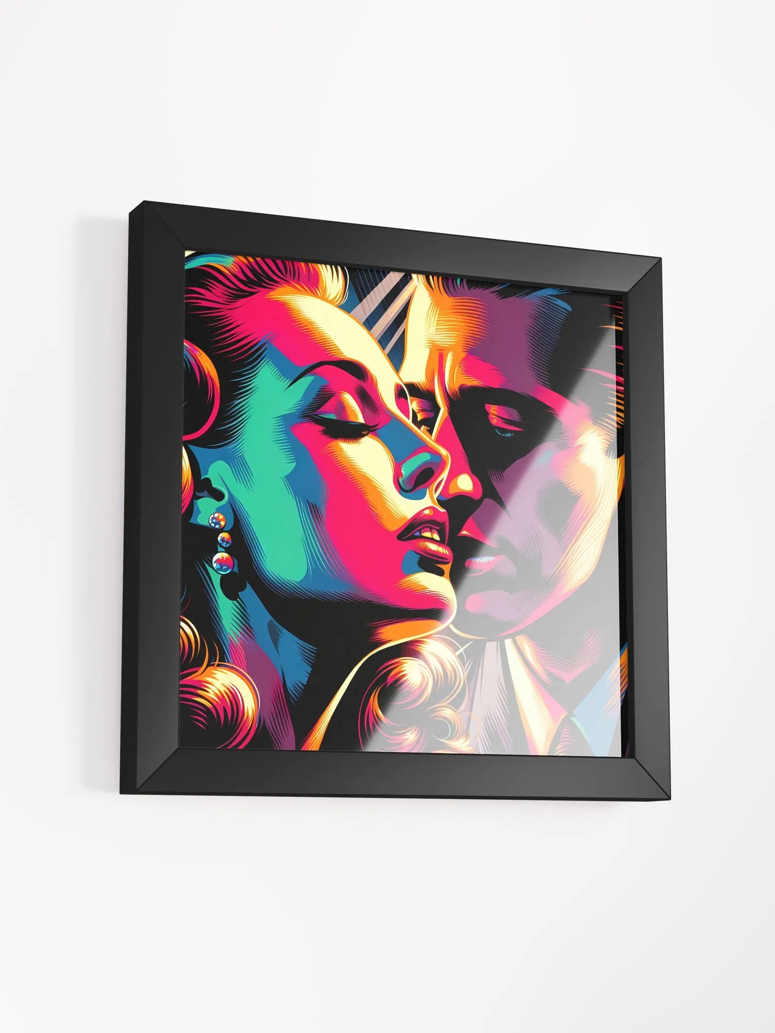 Noir Wall Art - Vibrant Lovers product image (3)