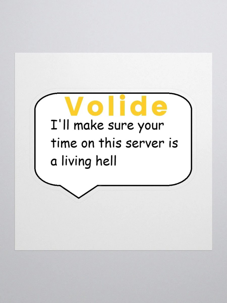 Living Hell Sticker product image (2)