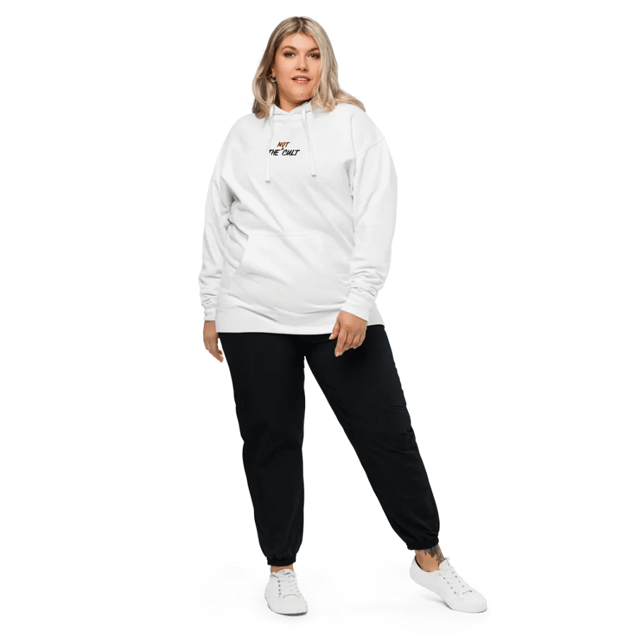 Not-Cult Embroidered Hoodie (LIGHT) product image (10)