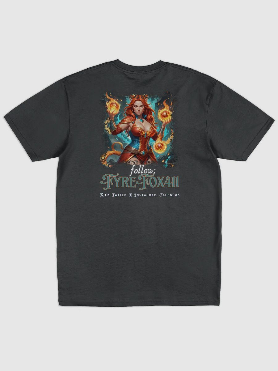 Fyre Fox411: Fiery Fantasy Men's Tee product image (2)