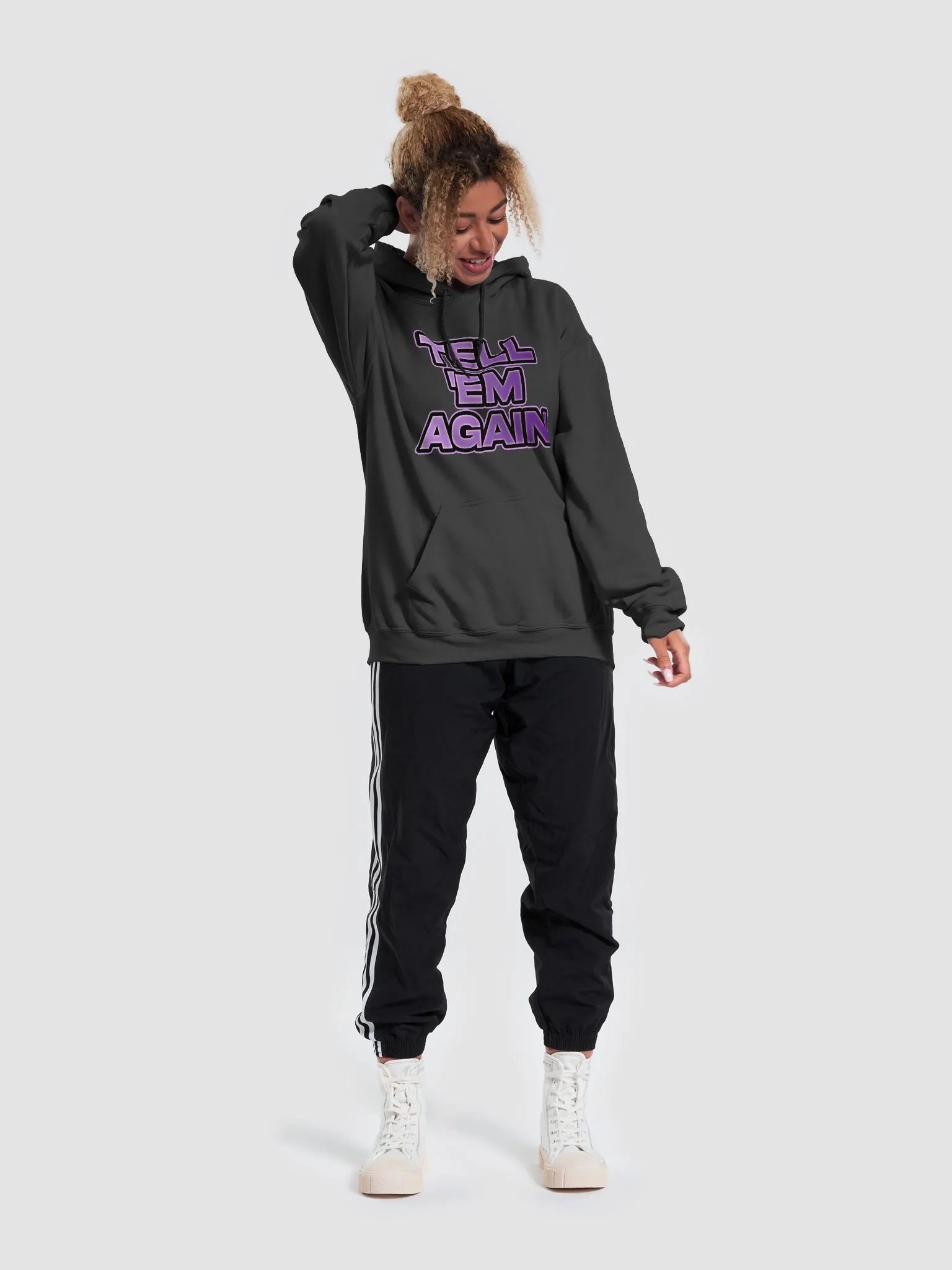 TELL EM AGAIN Hoodie product image (6)