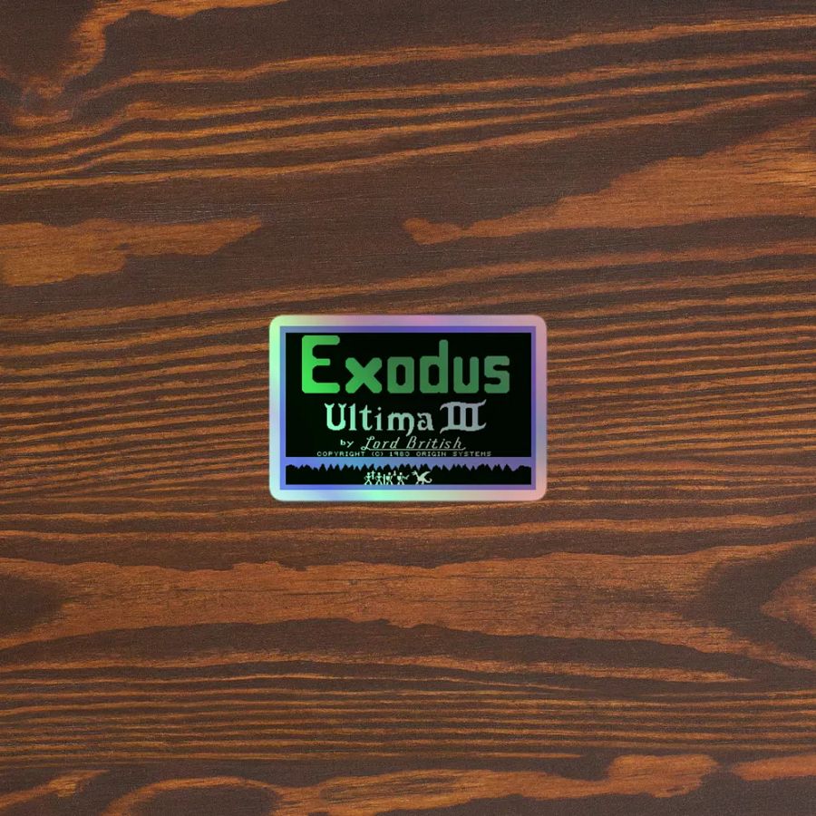 Ultima III Holographic Sticker Sheet product image (5)