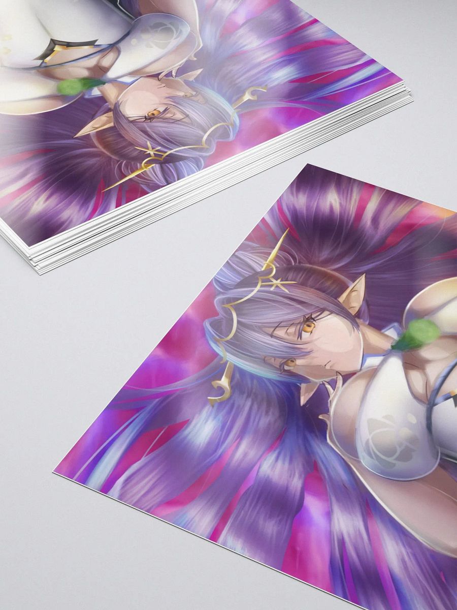 Dark Elf waifu sticker product image (5)