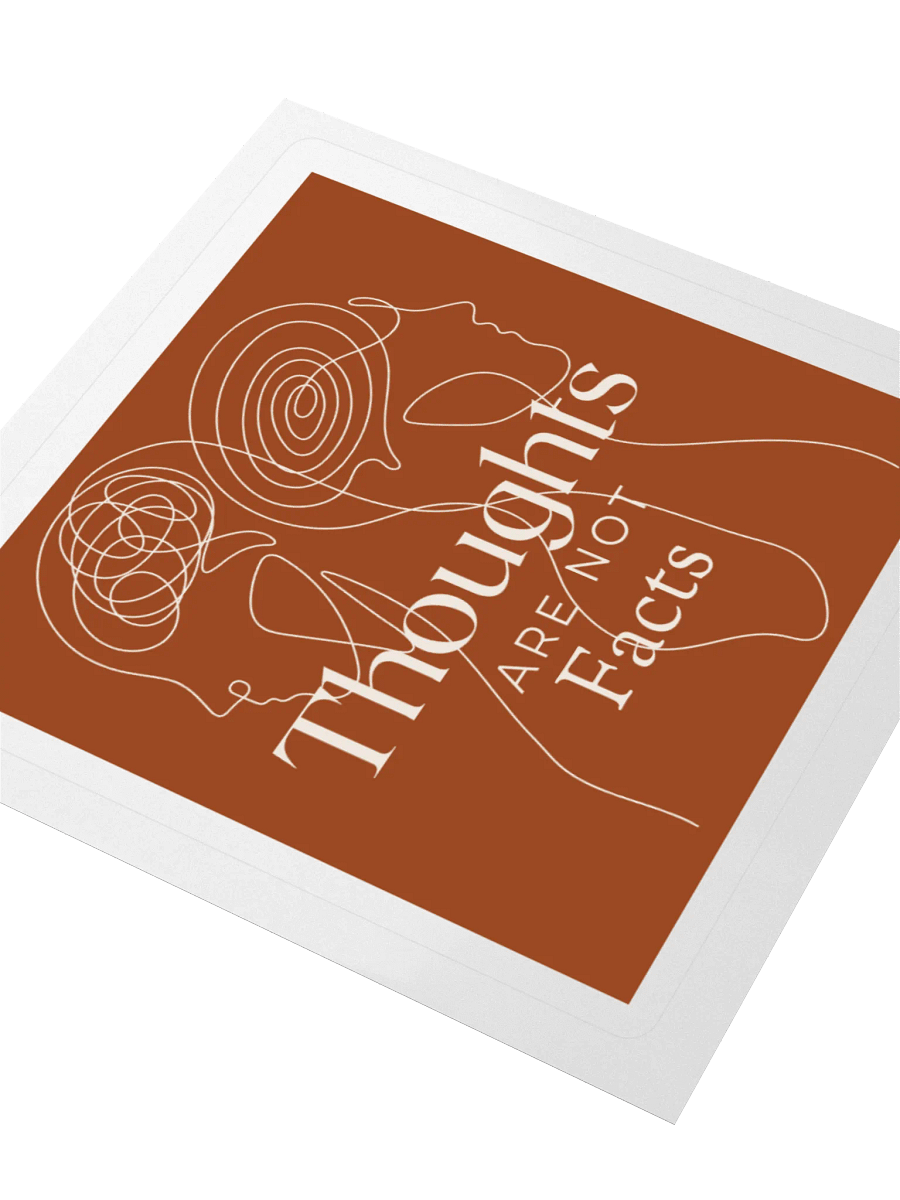 Thoughts are not facts sticker product image (5)