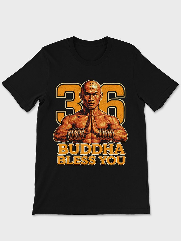 🏷️ 36 Blessings Monk – Buddha Bless You Kung Fu Warrior Т-Shirt product image (1)