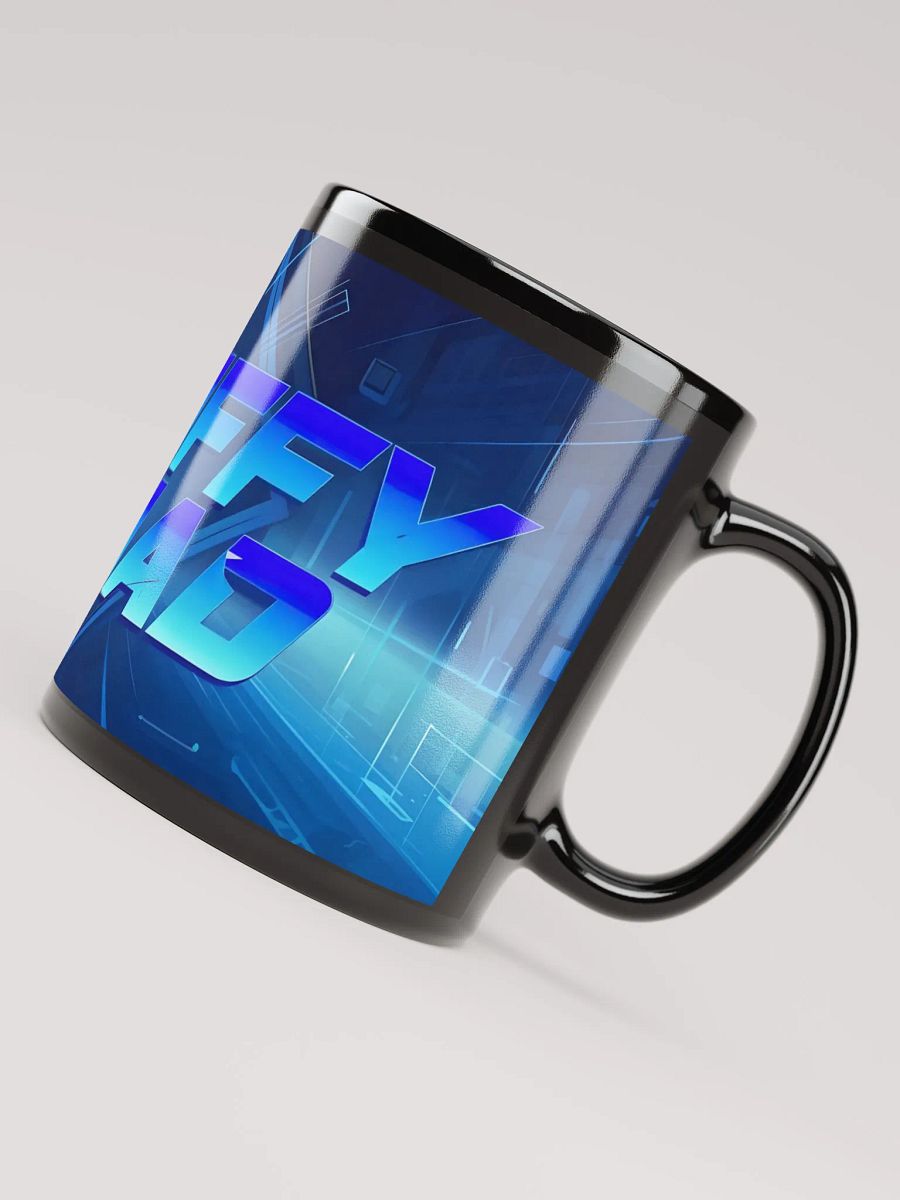 Delightful Black Coffee Cup Featuring the bold 'SCRUFFY SQUAD' design product image (4)
