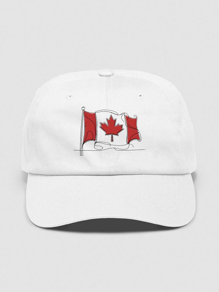 Canada Flag Line Art Hat product image (1)