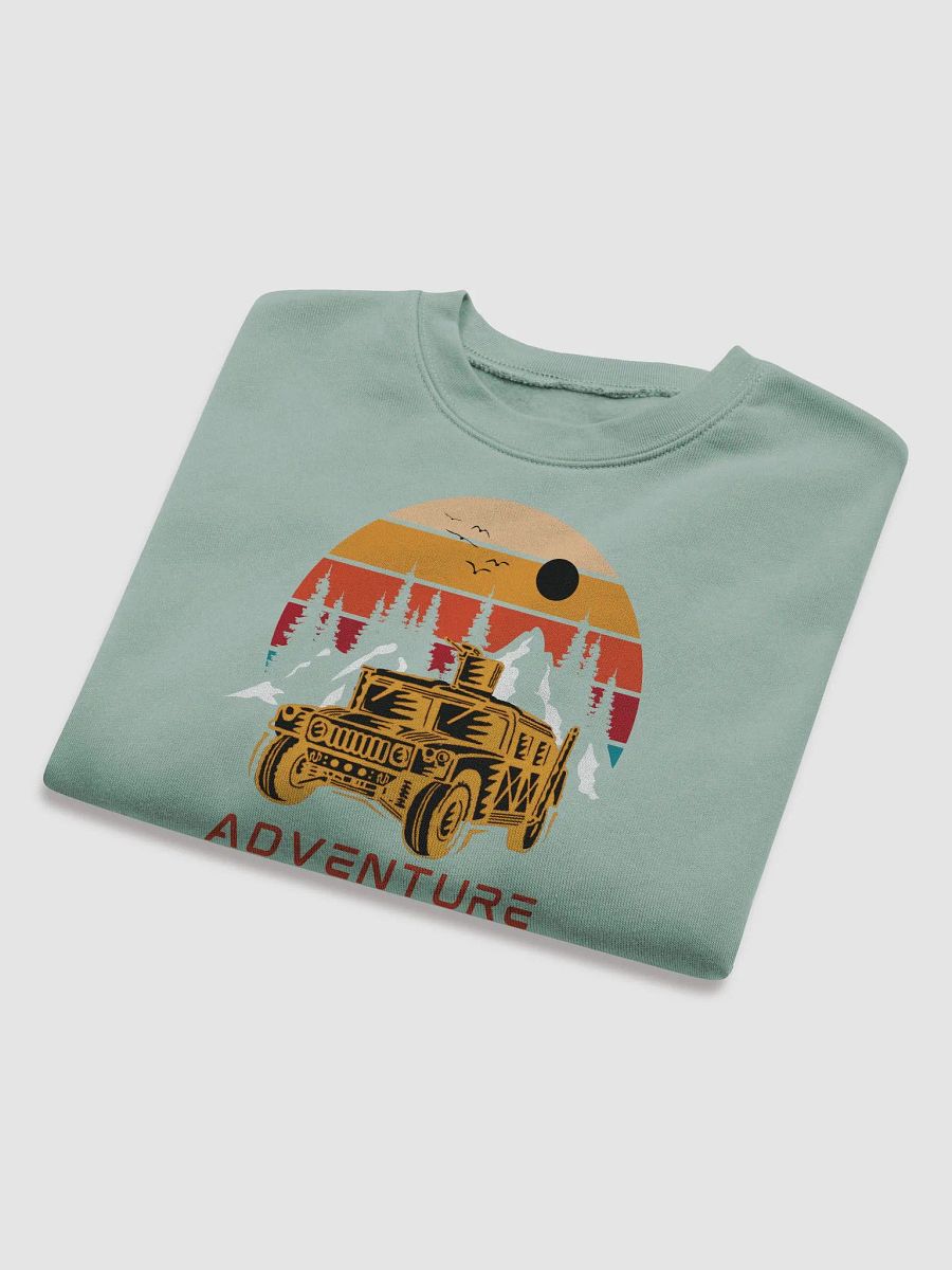 Ladies Cropped Adventure Sweatshirt product image (16)