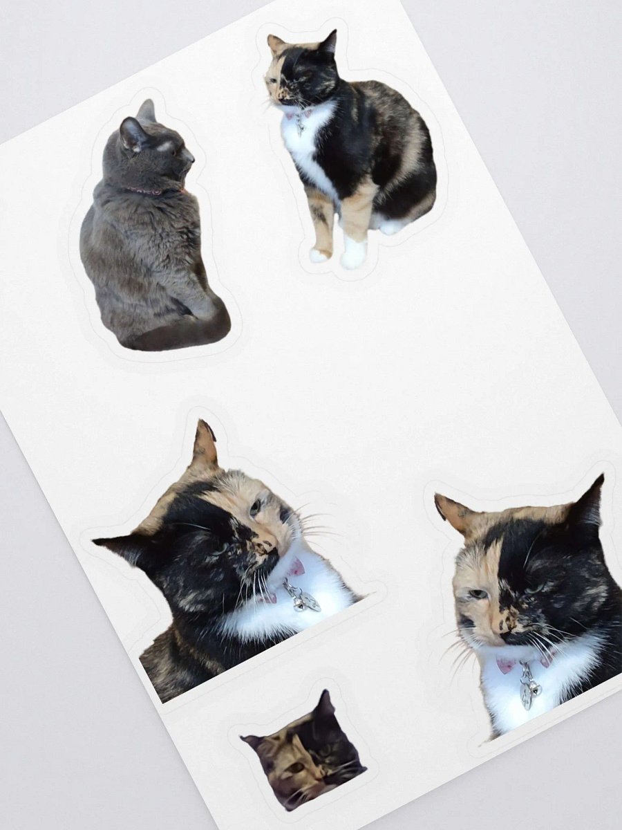 Judging Intensely Sticker Sheet product image (2)