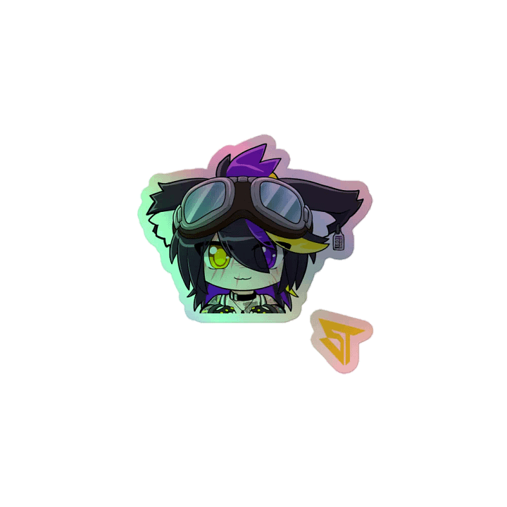 Limited Edition Holo Staffy Sticker by Tama product image (1)