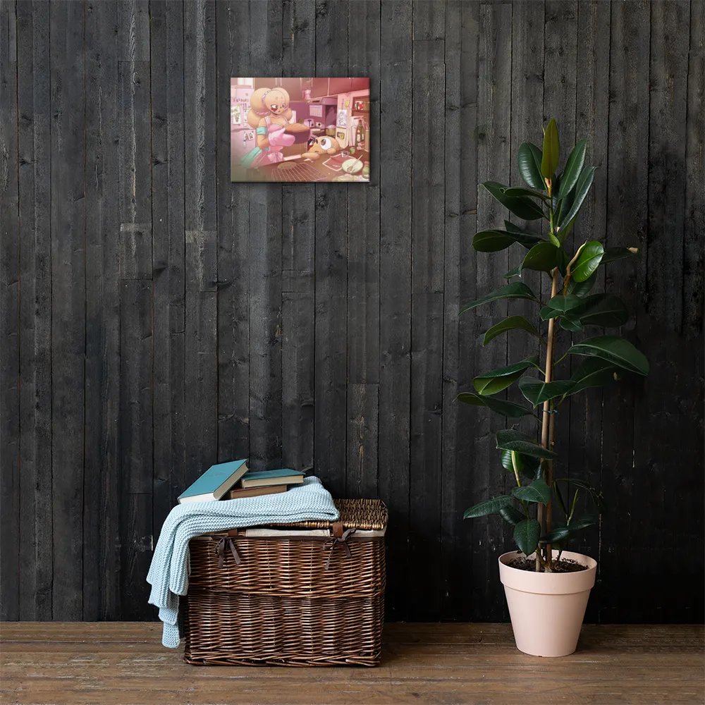 Baking with Boba Canvas Print product image (3)