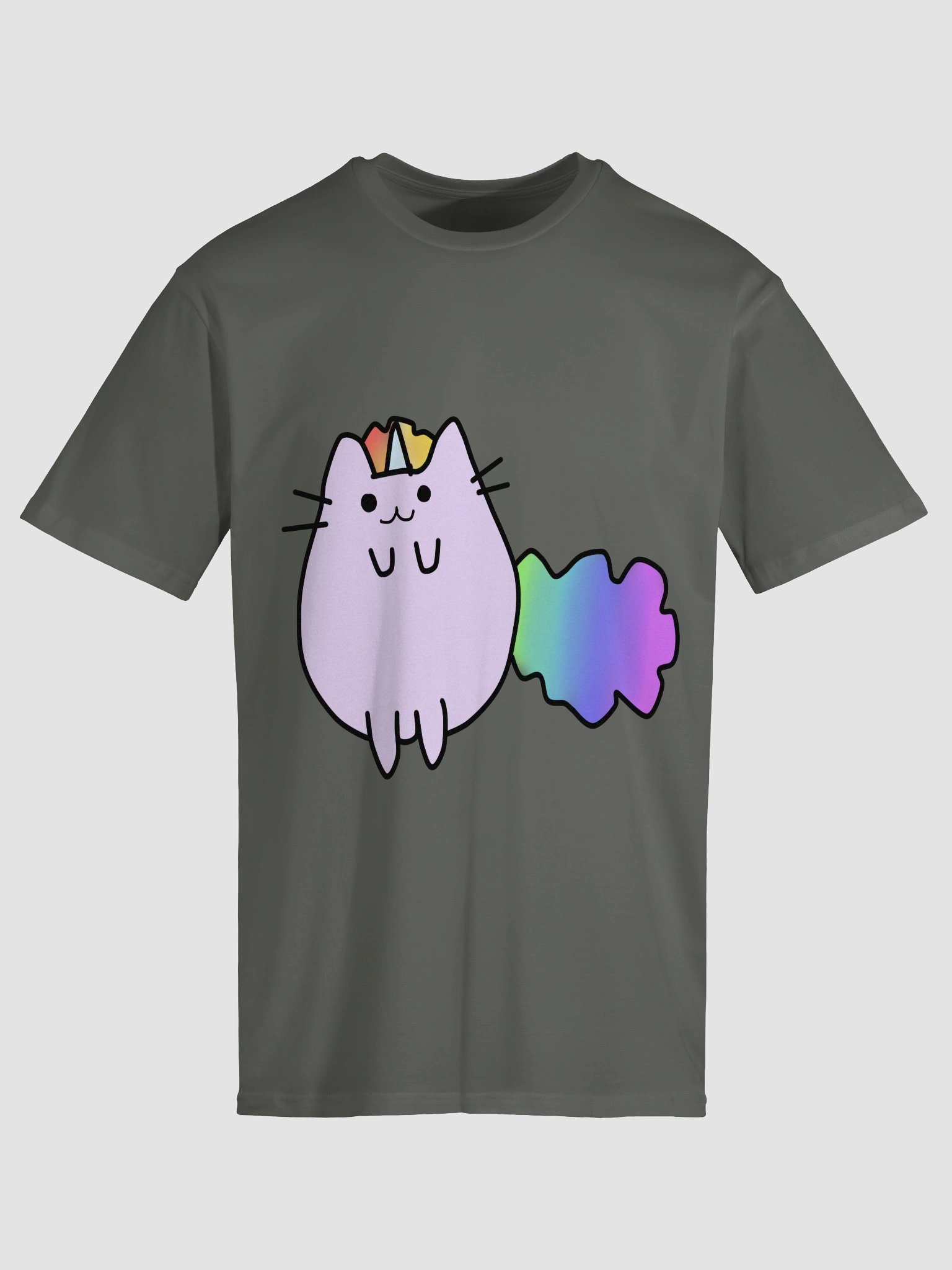 Pride Pusheen Cat Unicorn (unisex) shirt product image (3)