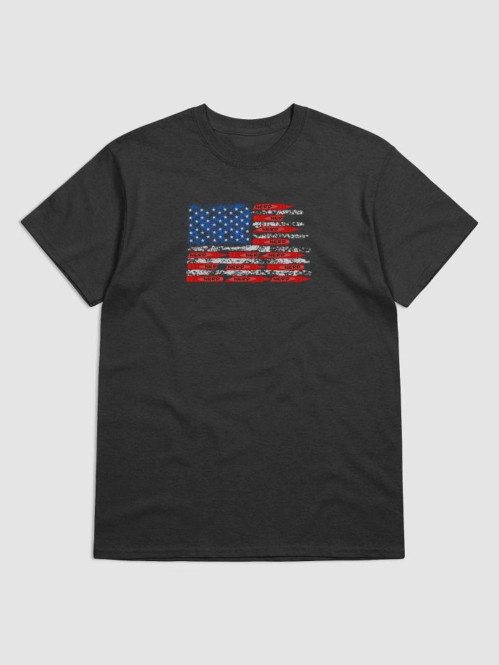 American Flag Nerd T-Shirt product image (1)