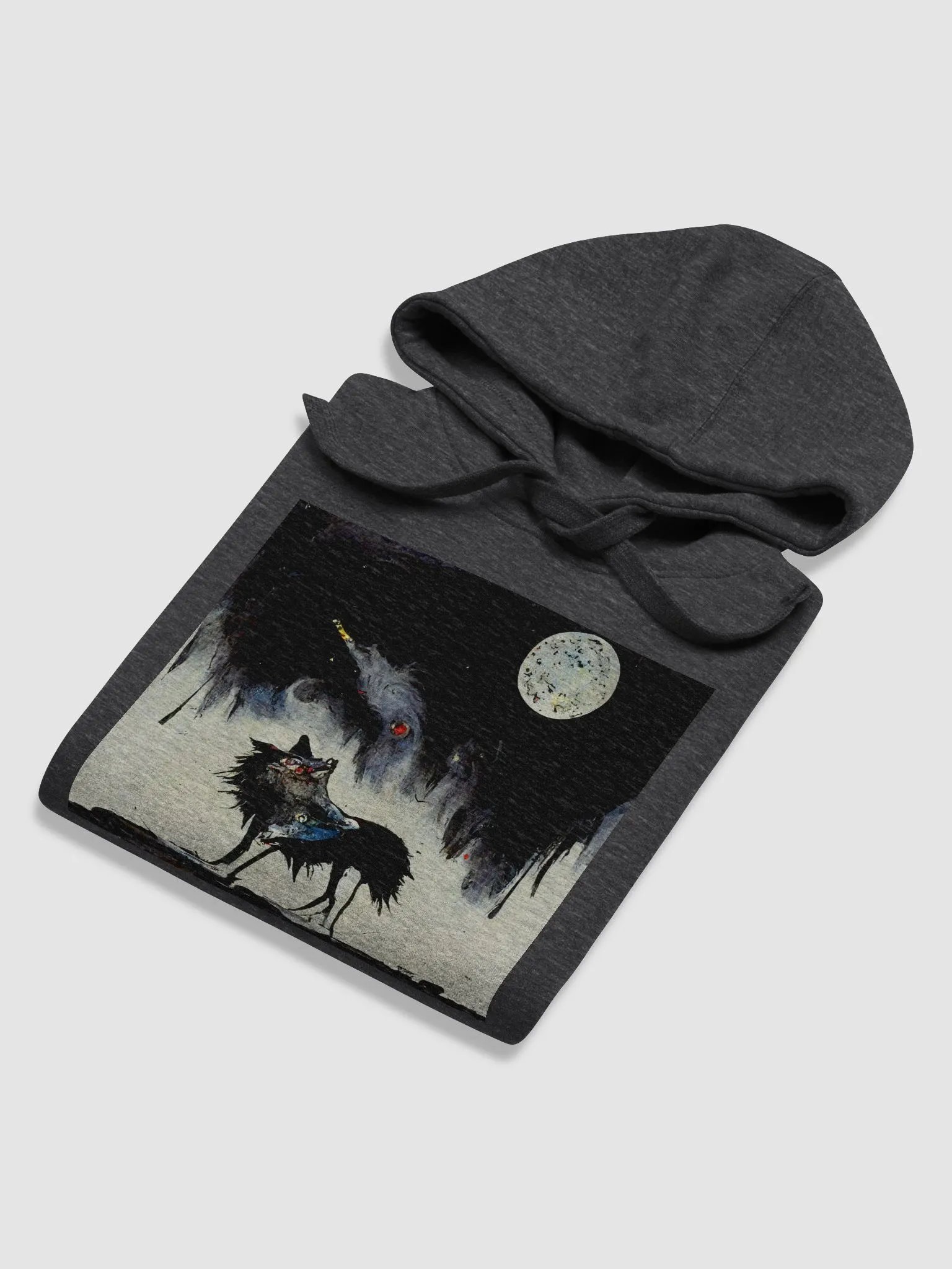 Howling Moon Unisex Hoodie product image (6)
