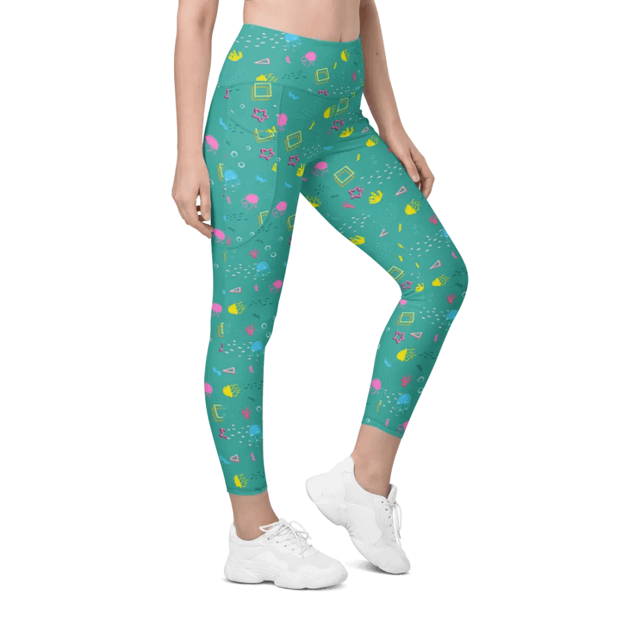 Shifty Seas pattern pocket leggings product image (6)