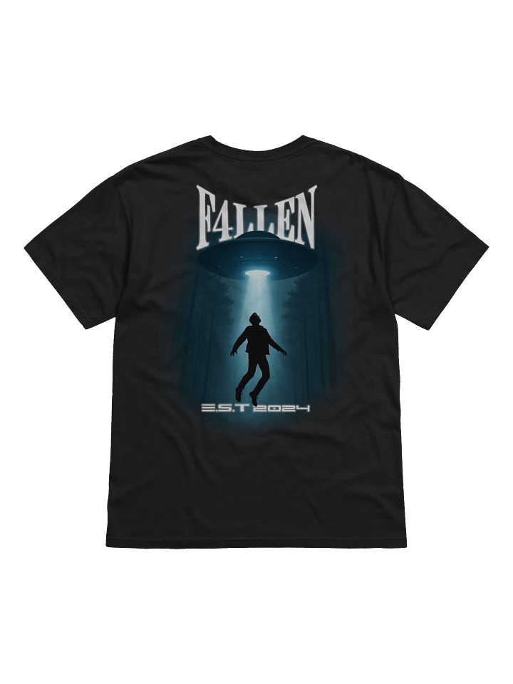 F4LLEN UFO T-SHIRT [ BLACK ] product image (2)
