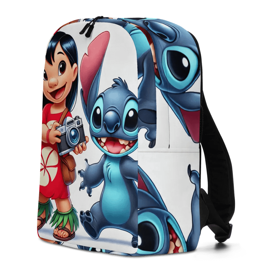 Lilo and Stitch Cheerful Adventure All-Over Print Backpack product image (7)