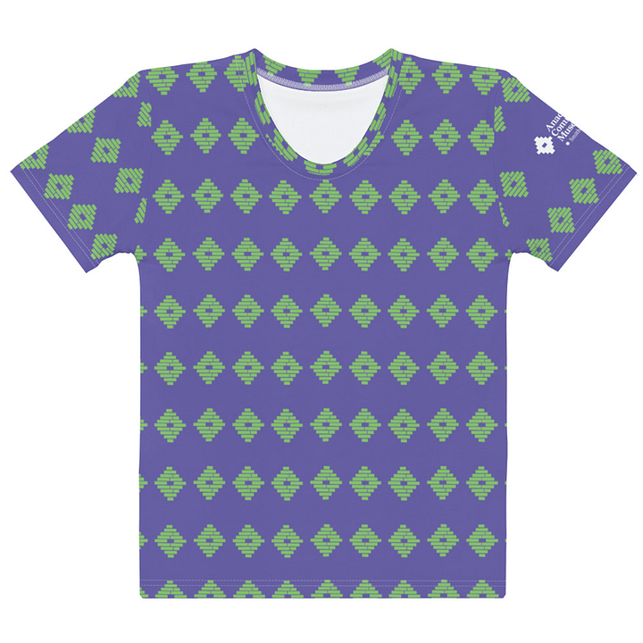 Anacostia Community Museum Tee - Purple/Green (Women’s) product image (1)