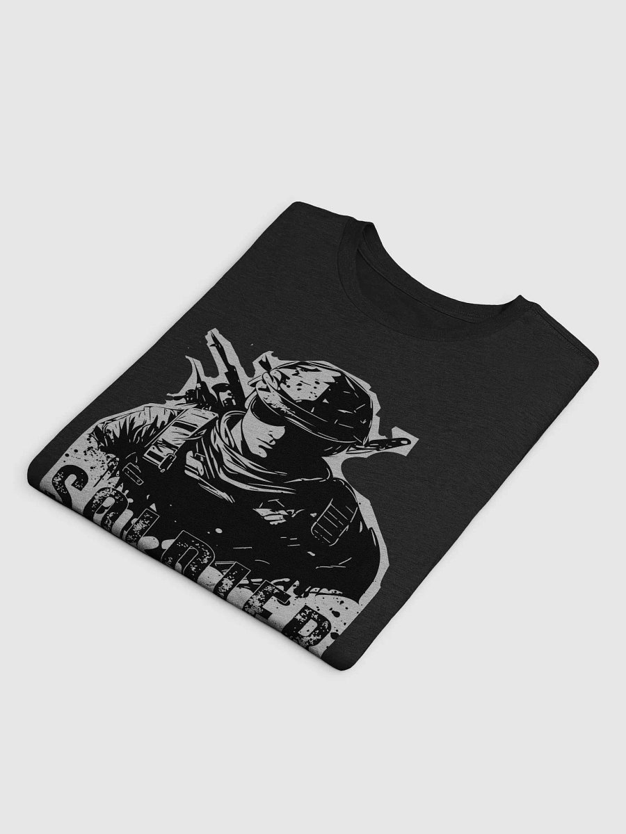 Classic black T-shirt product image (4)