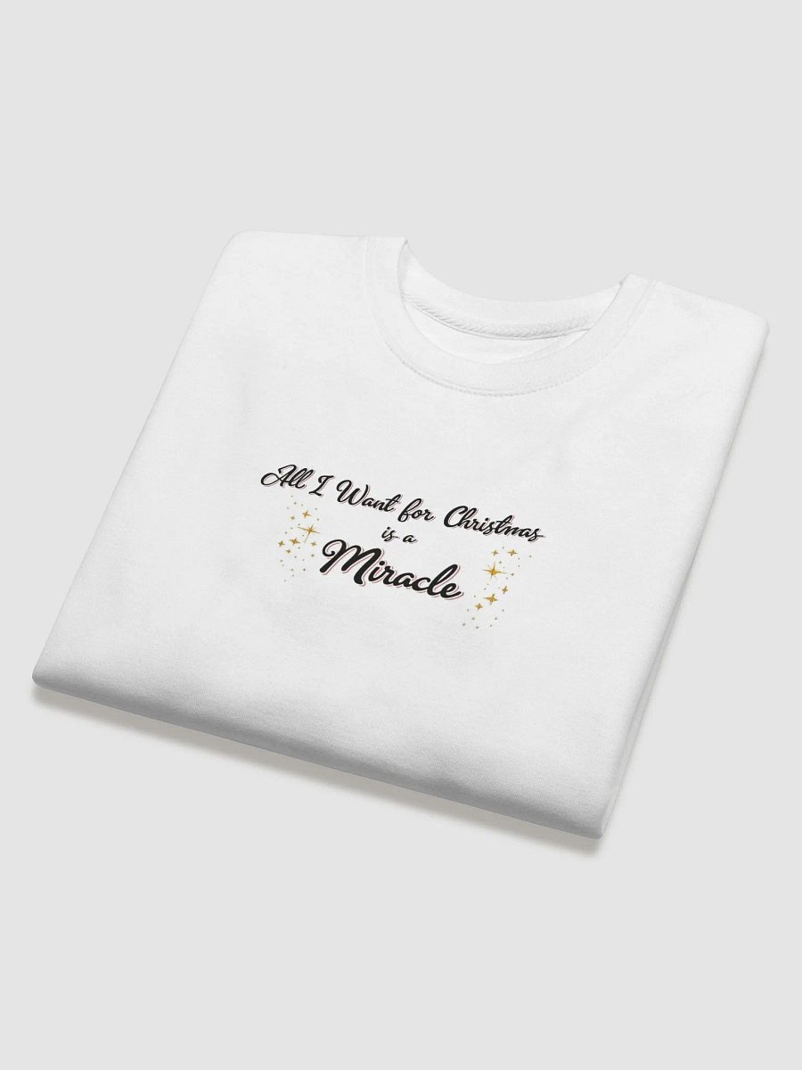 Sweatshirt - All I want for Christmas is a Miracle product image (35)