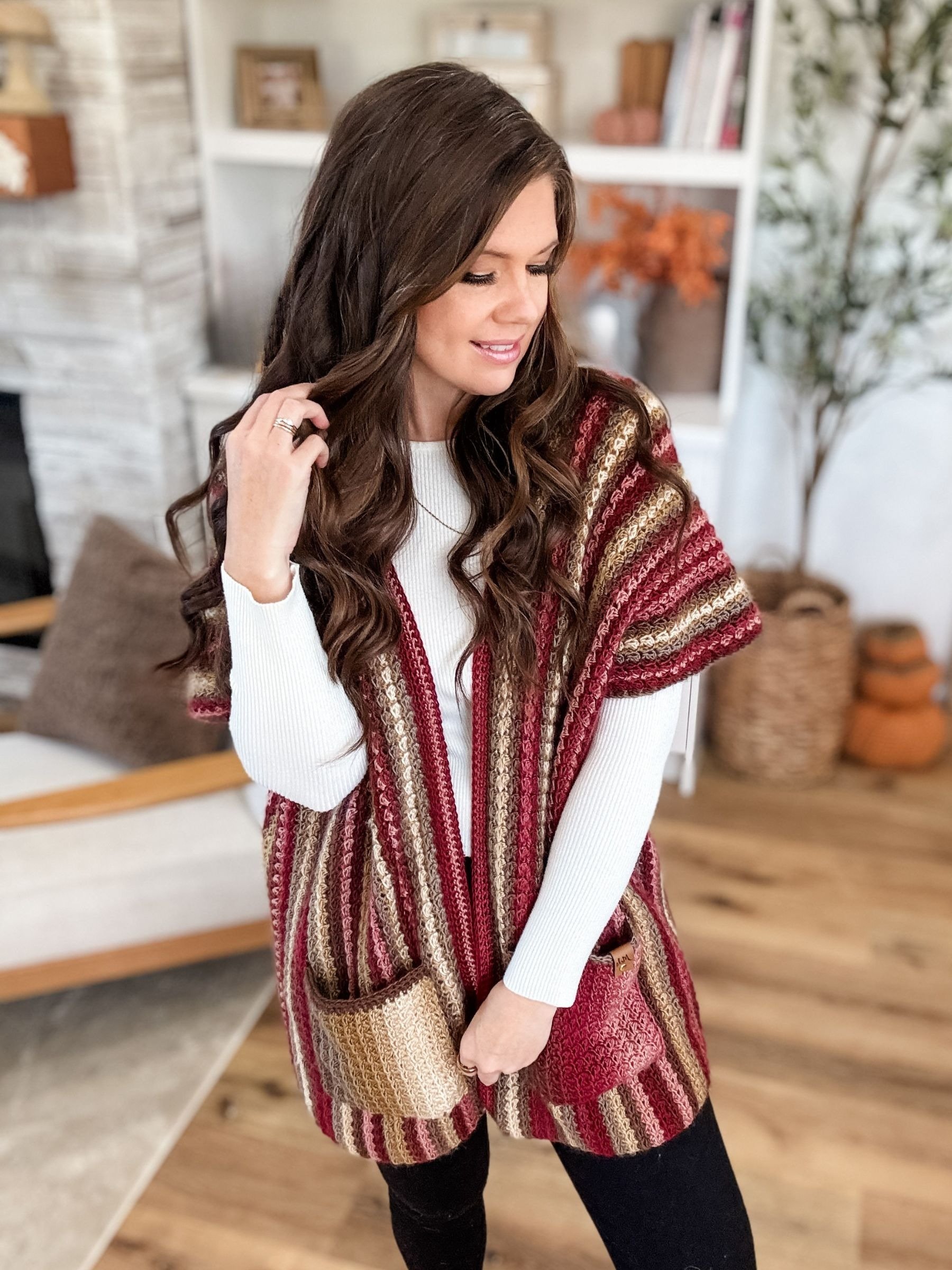 The Suzette Ruana Crochet Pattern product image (3)