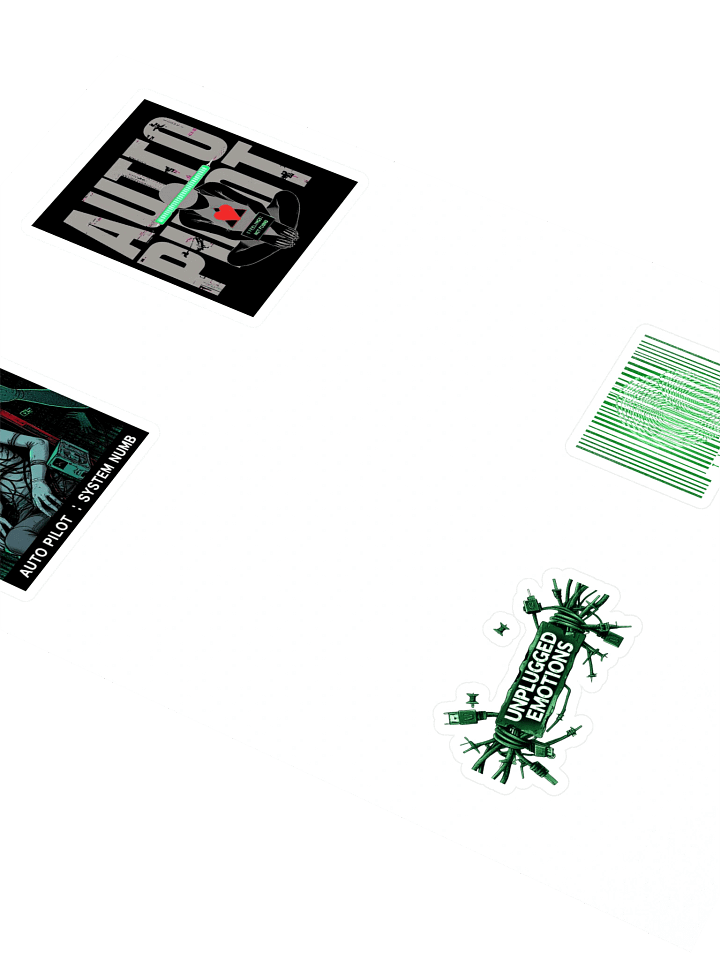 Living in Auto Pilot Stickers Sheet product image (2)