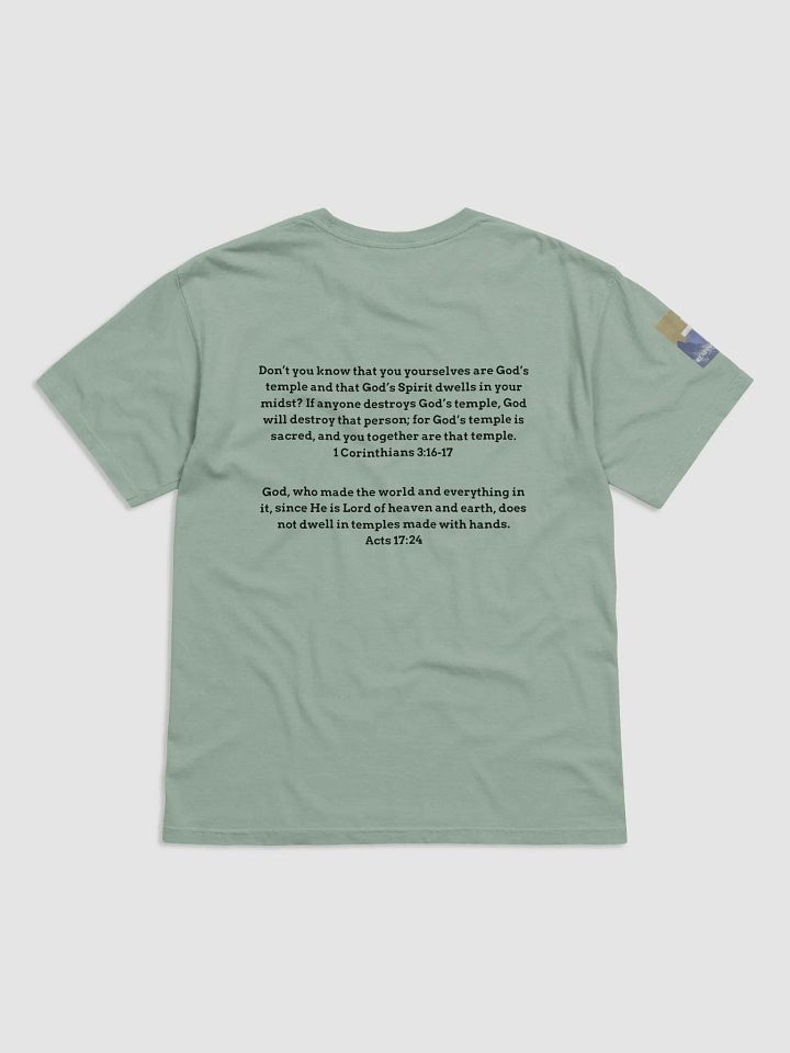 "Christians are the Temple" Short Sleeve product image (13)