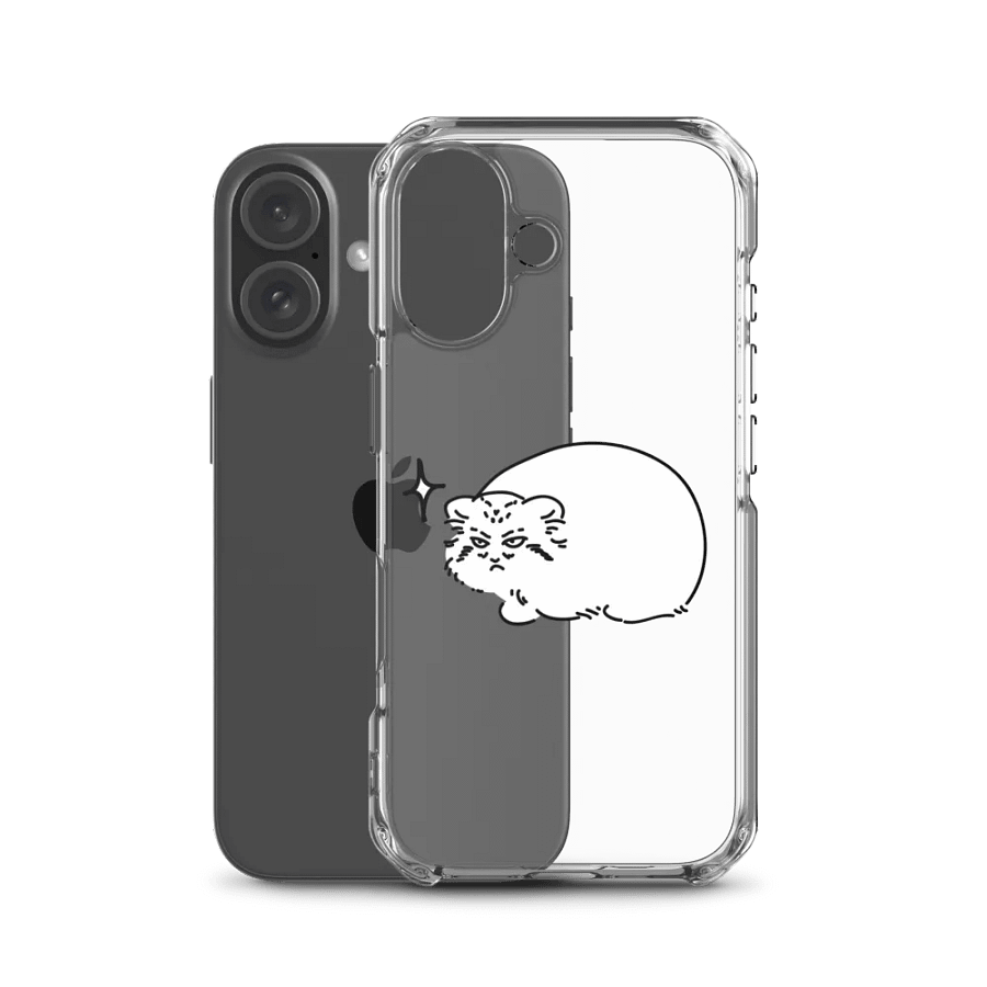 Grumpy Manul - Clear iPhone Case product image (50)